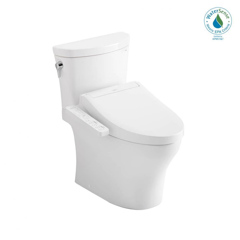 WASHLET®+ Aquia IV® 1G® Arc Two-Piece Elongated Dual Flush 1.0 and 0.8 GPF Toilet w