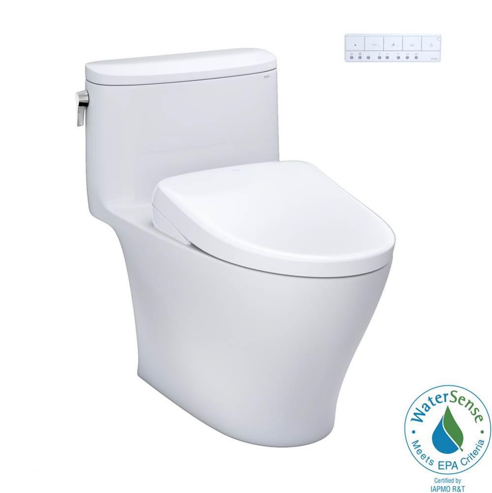 TOTO WASHLET plus Nexus One-Piece Elongated 1.28 GPF Toilet with S7 Contemporary Bidet Seat, Cotto