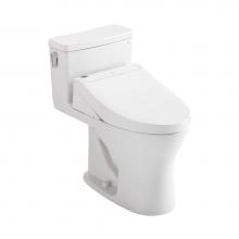 Toto MW8563084CEMG#01 - Ultramax 1Pc W/ Washlet C5 - 1.28 & 0.8Gpf