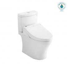 Toto MW4463084CEMFG#01 - WASHLET®+ Aquia® IV Two-Piece Elongated Universal Height Dual Flush 1.28 and 0.8 GPF Toi