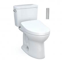 Toto MW7763056CSGA#01 - Toto® Drake® Washlet®+ Two-Piece Elongated 1.6 Gpf Tornado Flush® Toilet With