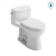 Toto MS634124CEFG#11 - TOTO® Supreme® II One-Piece Elongated 1.28 GPF Universal Height Toilet with CEFIONTECT a