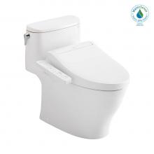 Toto MW6423074CEFG#01 - WASHLET®+ Nexus® One-Piece Elongated 1.28 GPF Toilet and WASHLET C2 Bidet Seat, Cotton W