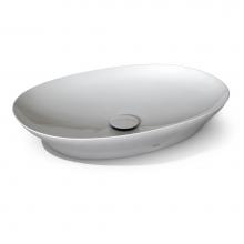 Toto LT474MT#CMW - Toto® Kiwami® Oval 24 Inch Vessel Bathroom Sink With Cefiontect®, Clean Matte