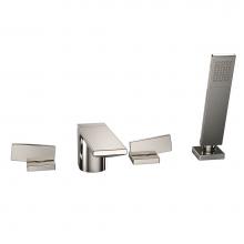 Toto TB624S1#PN - 4H Tub Filler Trim Legato Polished Nickel