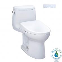 Toto MW6044726CEFGA#01 - TOTO WASHLET plus UltraMax II One-Piece Elongated 1.28 GPF Toilet with Auto Flush WASHLET plus S7