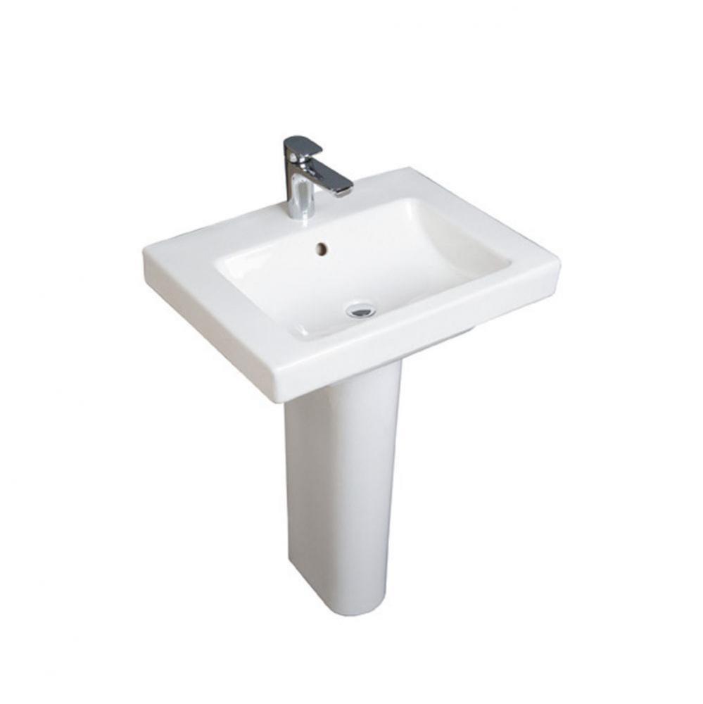 Twist Washbasin 23 3/4'' x 18 1/4'' (603 x 464 mm)