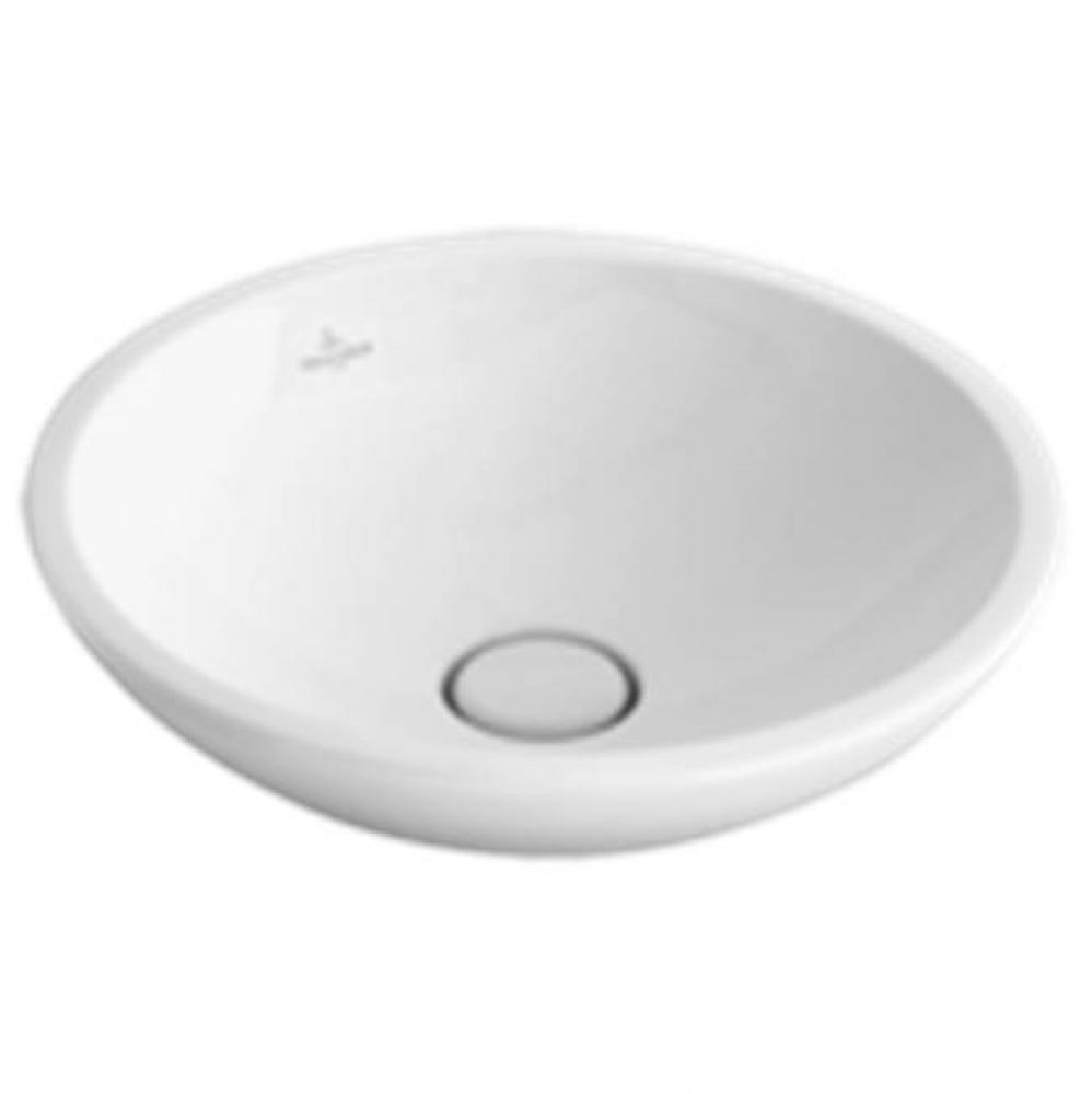 Loop & Friends Surface-mounted washbasin 16 7/8'' Diameter (inch) (430 mm Diameter)