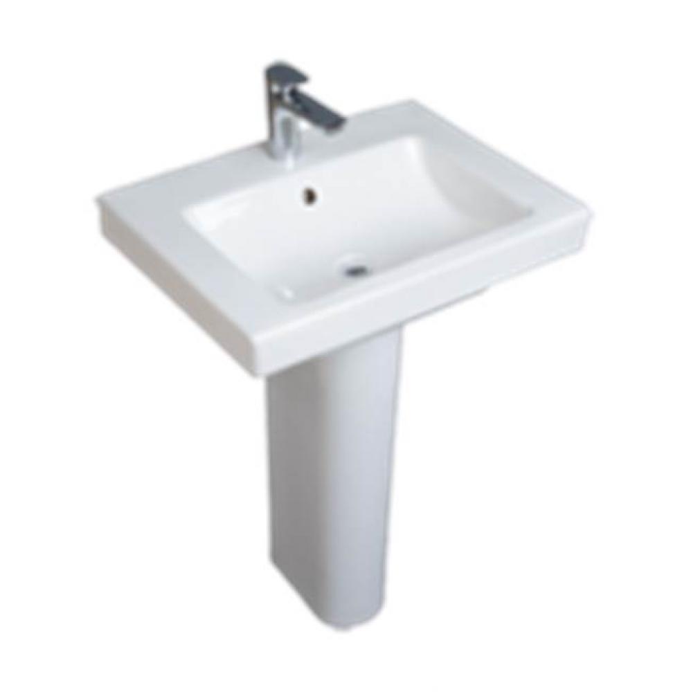 Twist Washbasin 23 3/4'' x 18 1/4'' (603 x 464 mm)