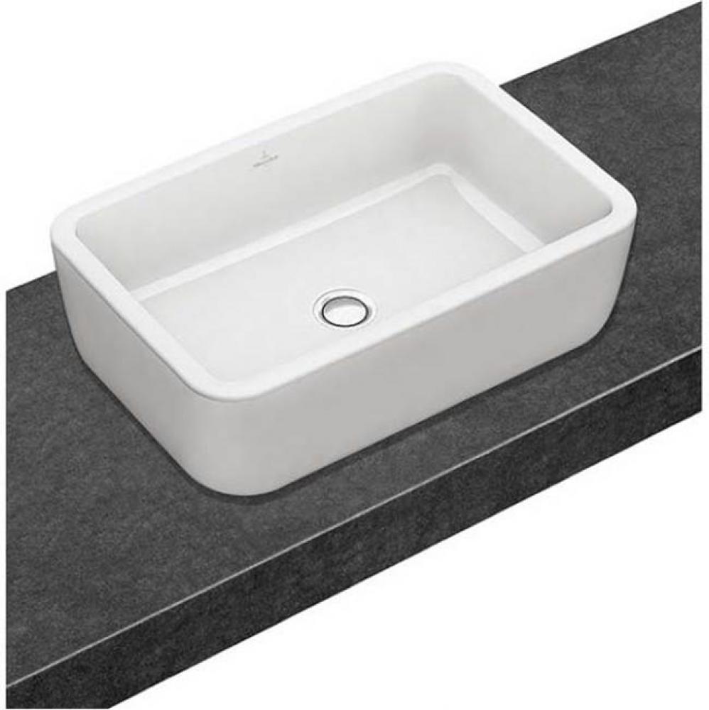 Architectura Surface-mounted washbasin 23 5/8'' x 15 3/4'' (600 x 400 mm)