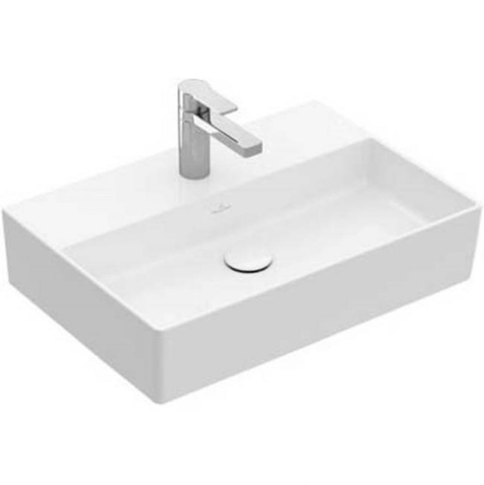 Memento 2.0 Washbasin 23 5/8'' x 16 1/2'' (600 x 420 mm) ground single hole