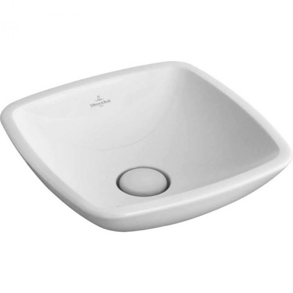 Loop & Friends Surface-mounted washbasin 15'' x 15'' (380 x 380 mm)