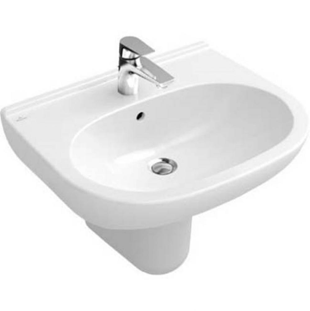 O.novo Washbasin 21 5/8'' x 17 1/2'' (550 x 445 mm)