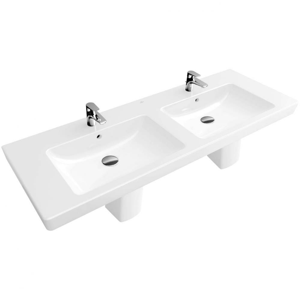 Subway Double Washbasin  51 1/8'' x 18 1/2''