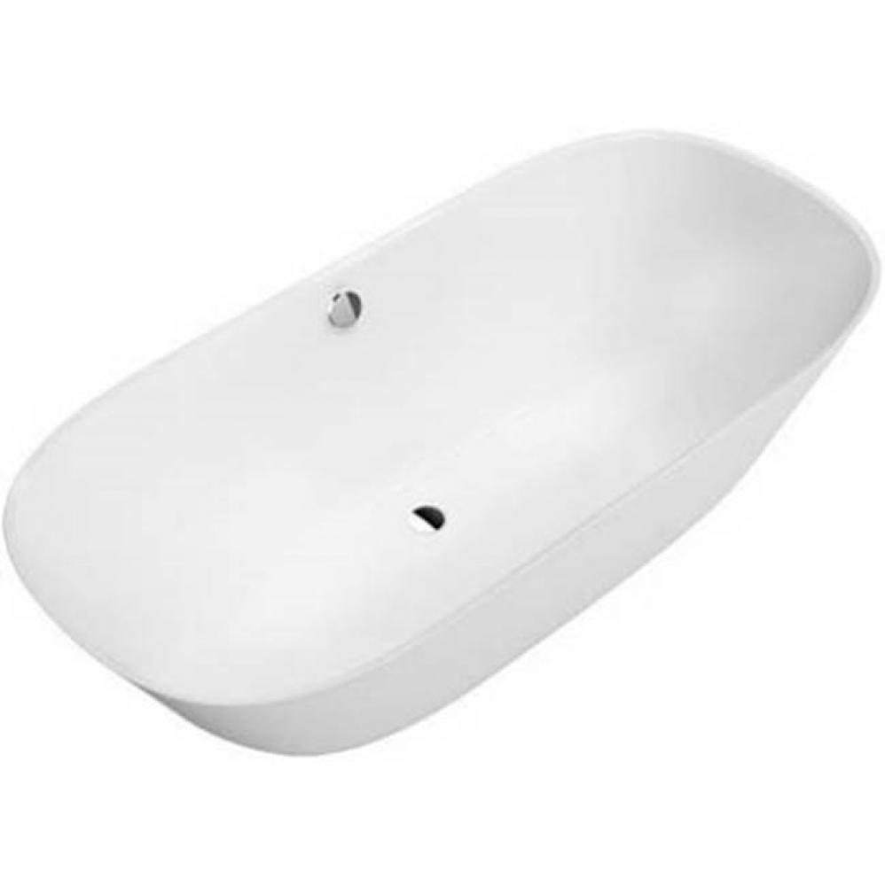 Theano, free-standing tub, 61'' x 29 1/2'' with overflow hole