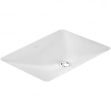 Villeroy and Boch 6163U001 - Loop & Friends Undercounter washbasin 21 1/4'' x 13 5/8'' (540 x 345 mm)