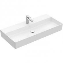 Villeroy and Boch 4A22UQ01 - Memento 2.0 Washbasin 39 3/8'' x 18 1/2'' (1000 x 470 mm) ground 8''