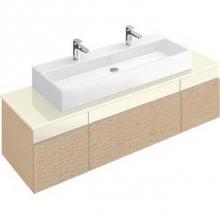 Villeroy and Boch 5133U101 - Memento Washbasin 47 1/4'' x 18 1/2'' (1200 x 470 mm)