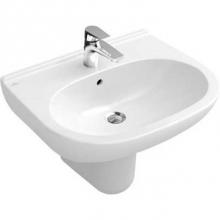 Villeroy and Boch 5160UA01 - O.novo Washbasin 21 5/8'' x 17 1/2'' (550 x 445 mm)