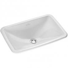 Villeroy and Boch 6145U101 - Loop & Friends Built-in washbasin 20 1/8'' x 13 3/8'' (510 x 340 mm)