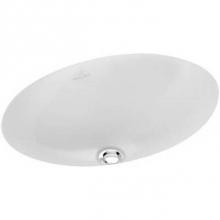 Villeroy and Boch 6161U201 - Loop & Friends Undercounter washbasin 19 1/8'' x 12 3/4'' (485 x 325 mm)