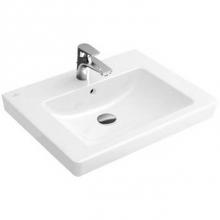 Villeroy and Boch 7113U301 - Subway Washbasin 23 5/8'' x 18 1/2'' (600 x 470 mm)