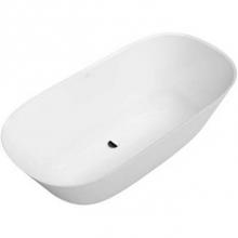 Villeroy and Boch UBQ155ANH7F200FV01 - Theano, free-standing tub, 61'' x 29 1/2'' without overflow hole