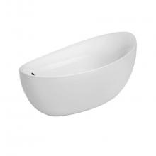 Villeroy and Boch UBQ194AVE9PDFV01 - Aveo, free-standing tub, 74 3/4'' x 37 3/8''