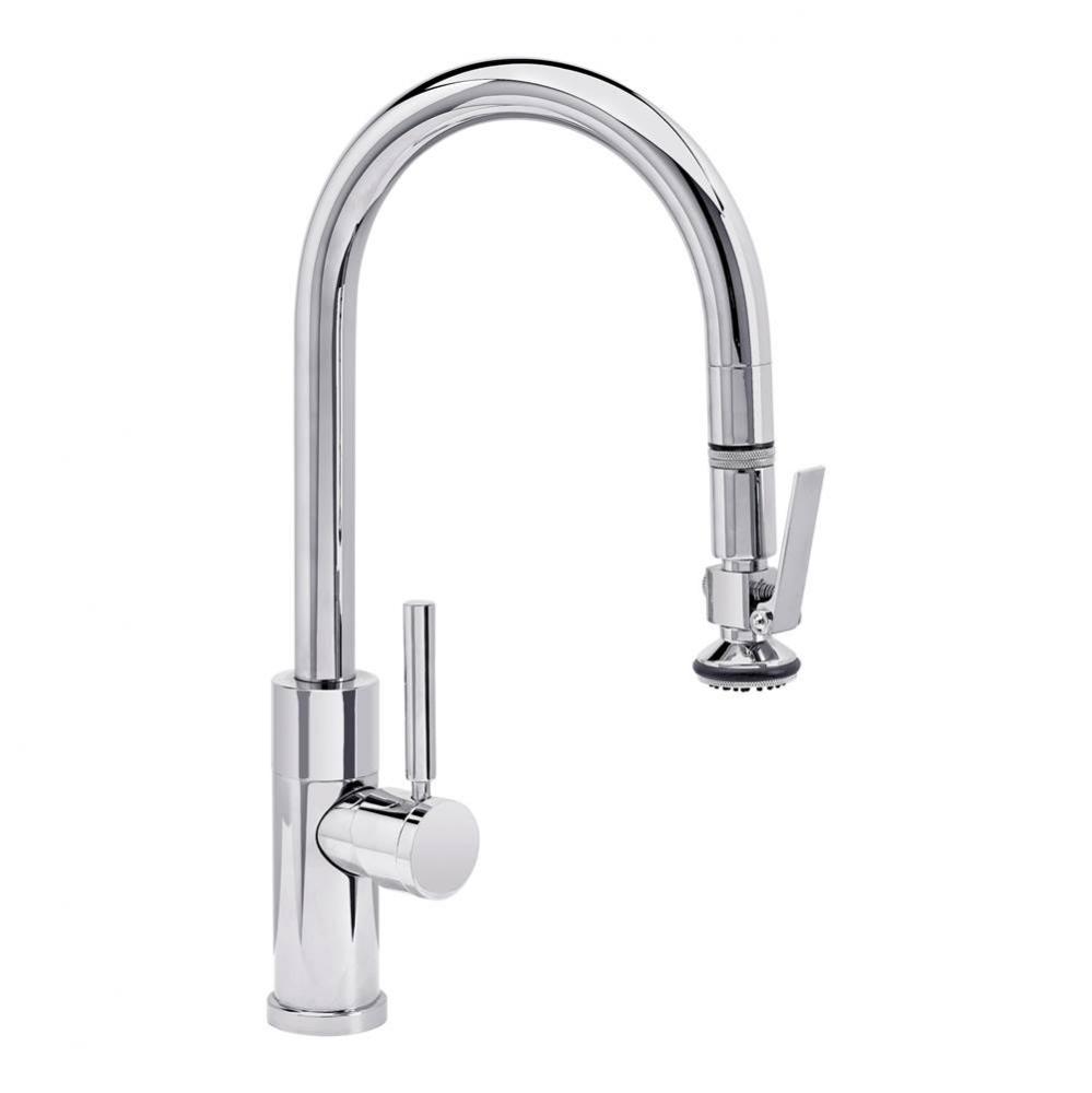 Waterstone Modern Prep Size PLP Pulldown Faucet - Lever Sprayer