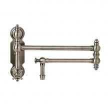 Waterstone 3150-MB - Waterstone Traditional Wall Mounted Potfiller - Cross Handle