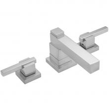 Jaclo 3304-T670-0.5-PCH - CUBIX® Faucet Double Stack with CUBIX® Lever Handles - 0.5 GPM