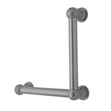 Jaclo G30-24H-32W-LH-PCH - G30 24H x 32W 90° Left Hand Grab Bar