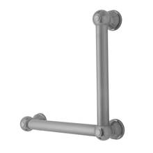 Jaclo G33-24H-32W-LH-PCH - G33 24H x 32W 90° Left Hand Grab Bar