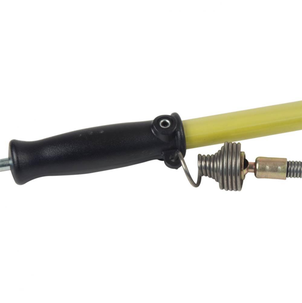 1/2  x 3'' Pro Toilet Auger w/Drop-Head