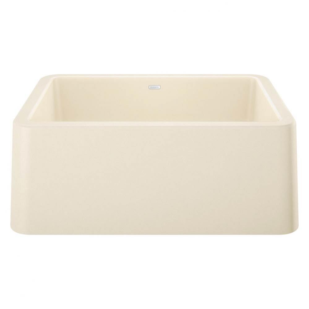 Ikon 27'' Apron Single Bowl - Biscuit