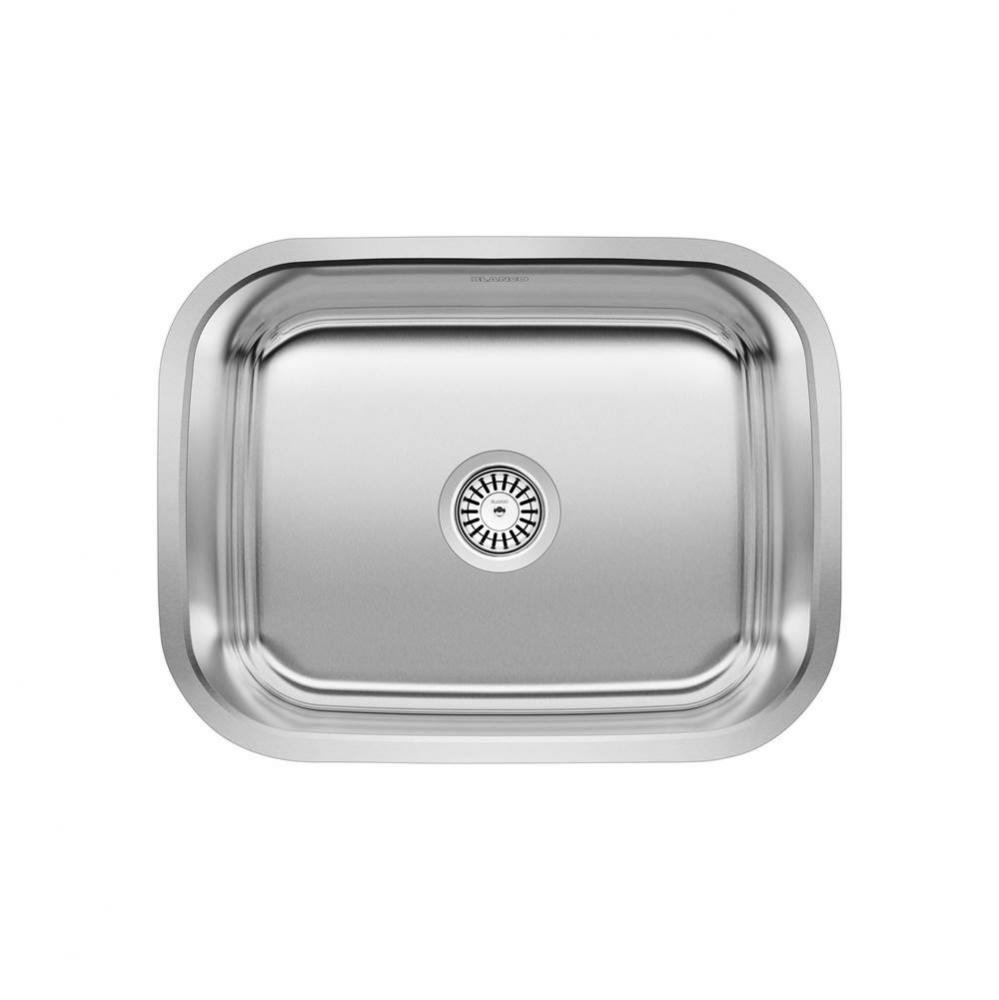 Stellar 23'' Single Bowl Undermount Stainless Steel Laundry Sink