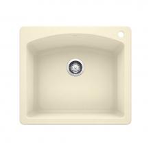 Blanco 440212 - Diamond Single Bowl Dual Mount - Biscuit