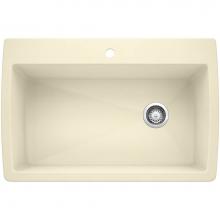 Blanco 440196 - Diamond Super Single Dual Mount - Biscuit