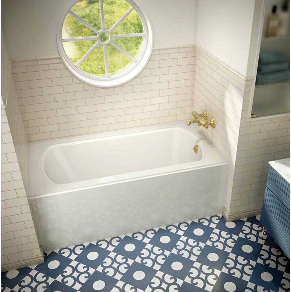 MERIDIAN UNO RIGHT TUB WHITE