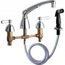 Chicago Faucets 200-AL8E35ABCP - CONCEALED KITCHEN SINK FAUCET