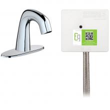 Chicago Faucets EQ-D12A-53ABCP - LAV FAUCET EQ IR RND 4P ACHW DS INT 1070