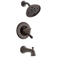 Delta Faucet T17493-RB - Linden™ Monitor® 17 Series Traditional H2Okinetic® Tub & Shower Trim