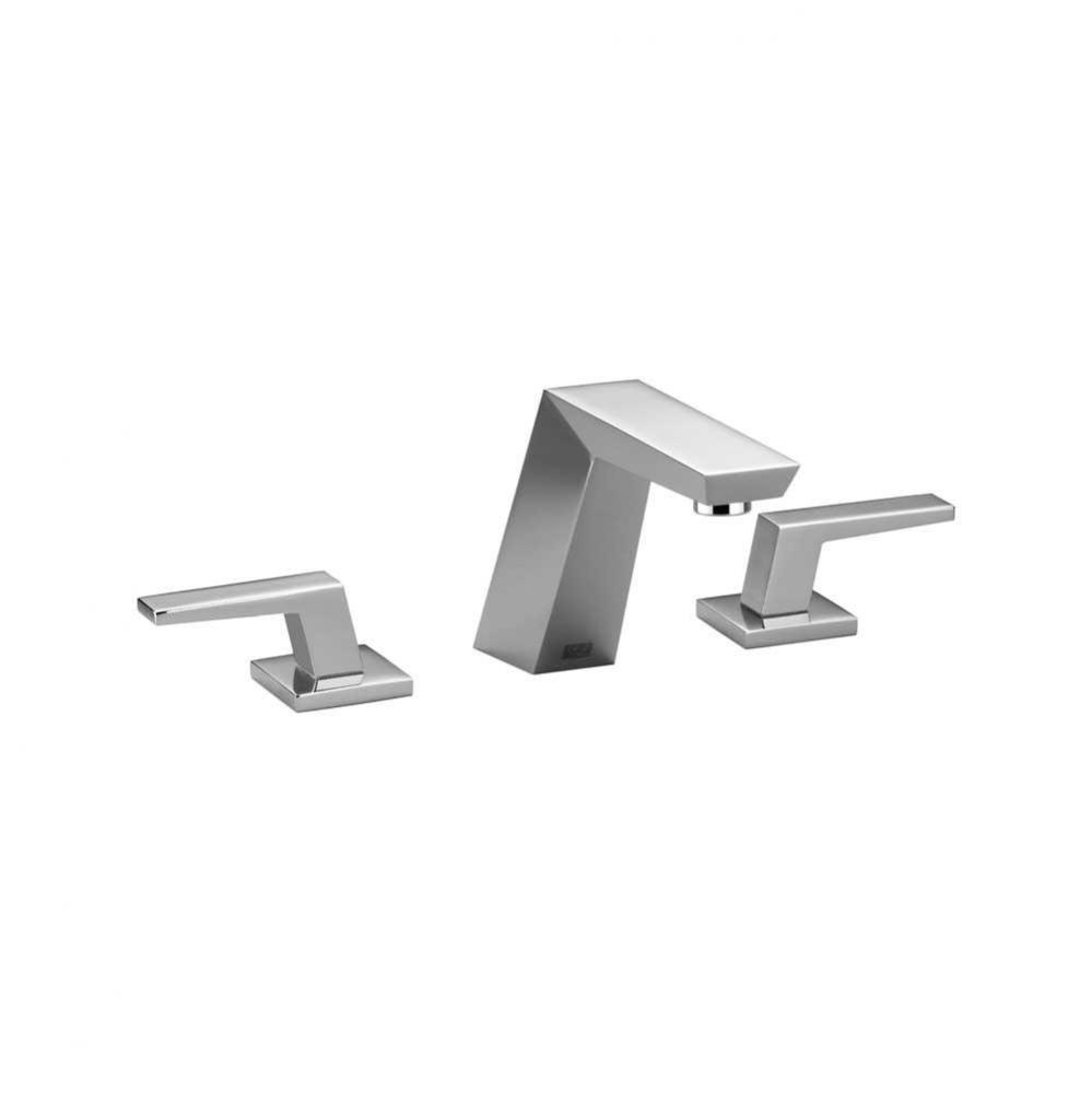 Three-hole lavatory faucet