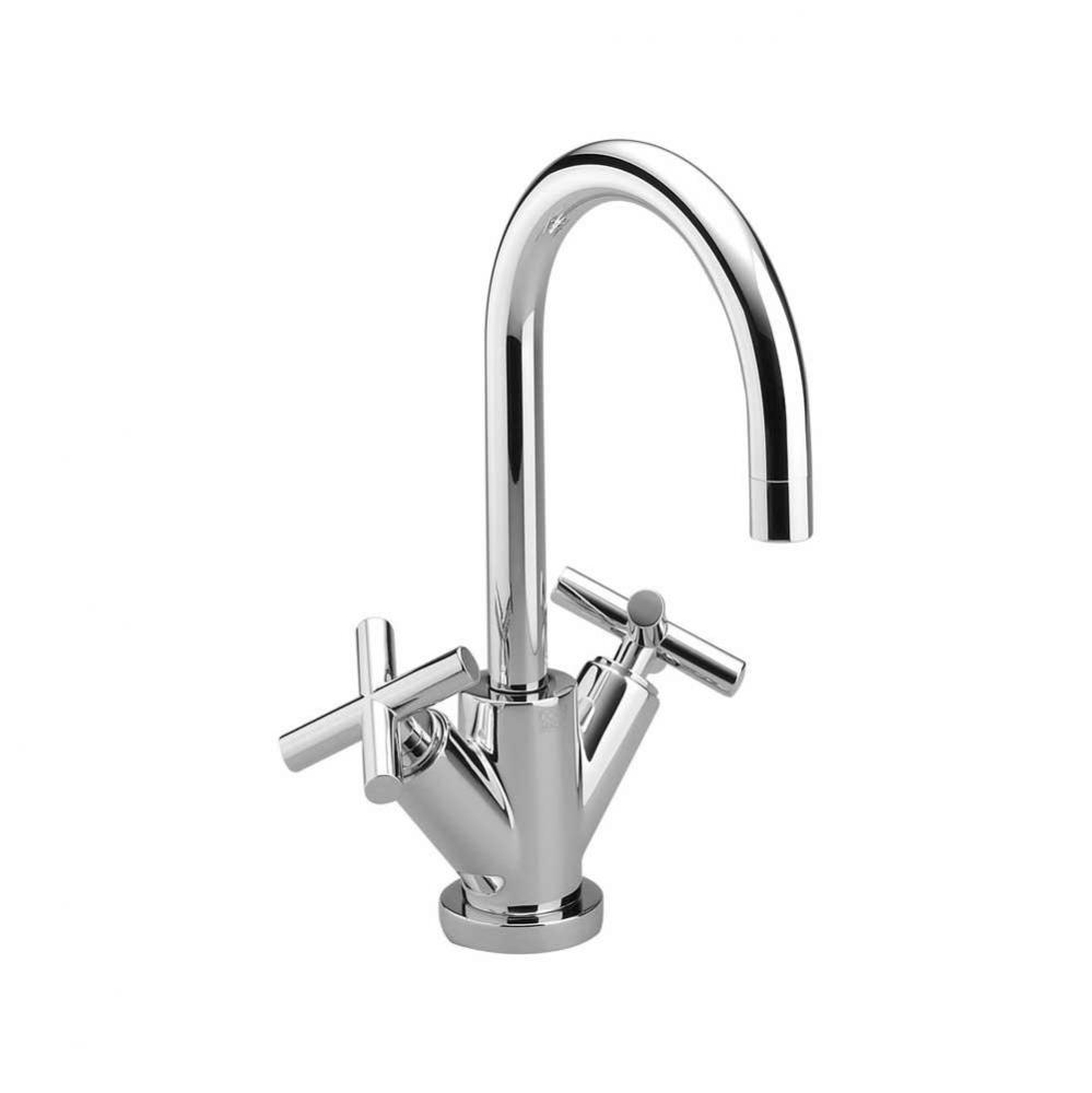 Tara Single-Hole Lavatory Mixer With Drain In Polished Chrome