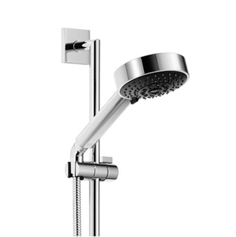 Handshower set on slide bar