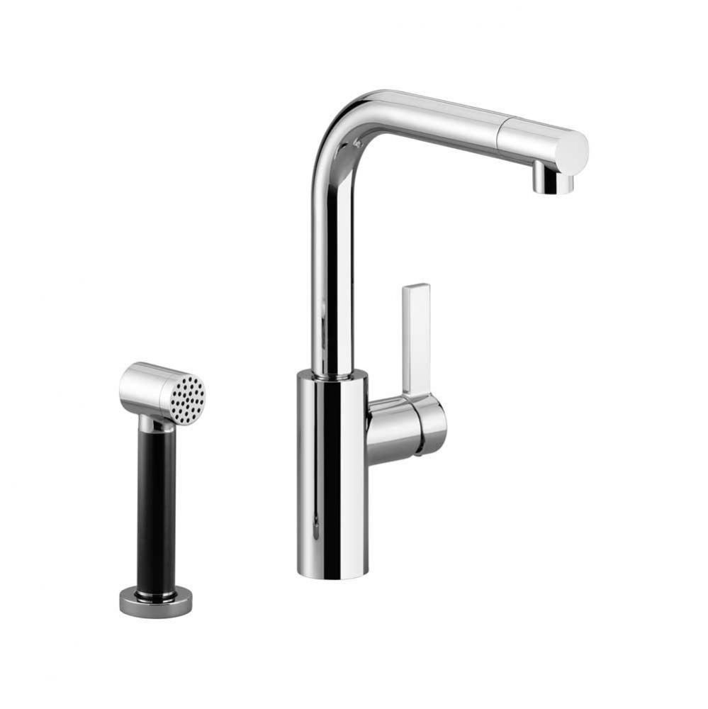 Elio Single-Lever Mixer In Polished Chrome