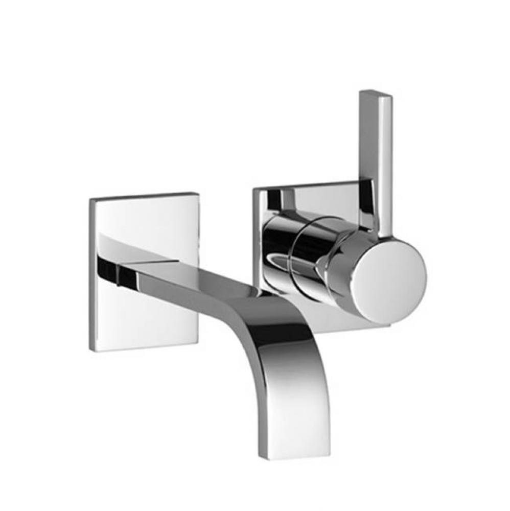 Wall-mounted lavatory faucet