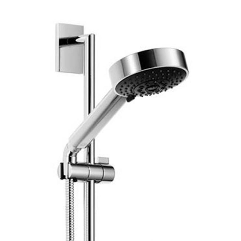 Handshower set on slide bar