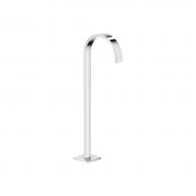 Dornbracht 13672780-00 - MEM Tub Spout Without Diverter For Freestanding Installation In Polished Chrome