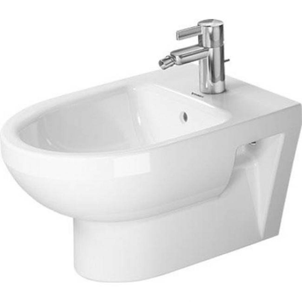 Duravit DuraStyle Basic Wall-Mounted Bidet White with WonderGliss